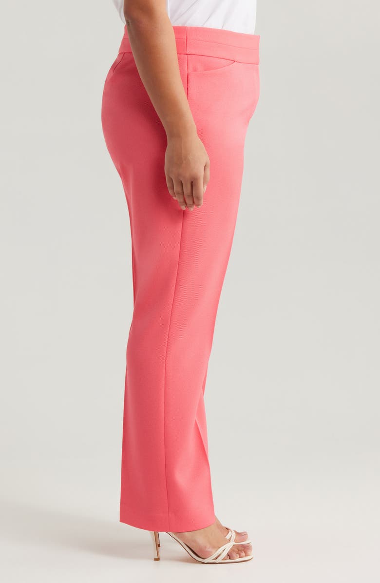 Tahari ASL Flare Leg Pants, Alternate, color, Sunset