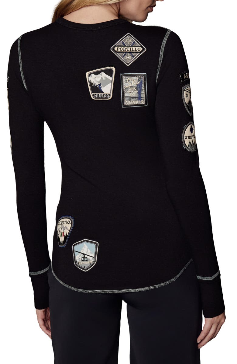 Alp N Rock Jet Setter Long Sleeve T-Shirt, Alternate, color, Black/ Silver Blue