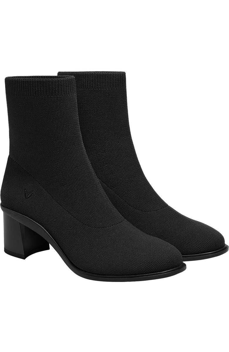 VIVAIA Almond-Toe Running Heel Boots, Main, color, Black