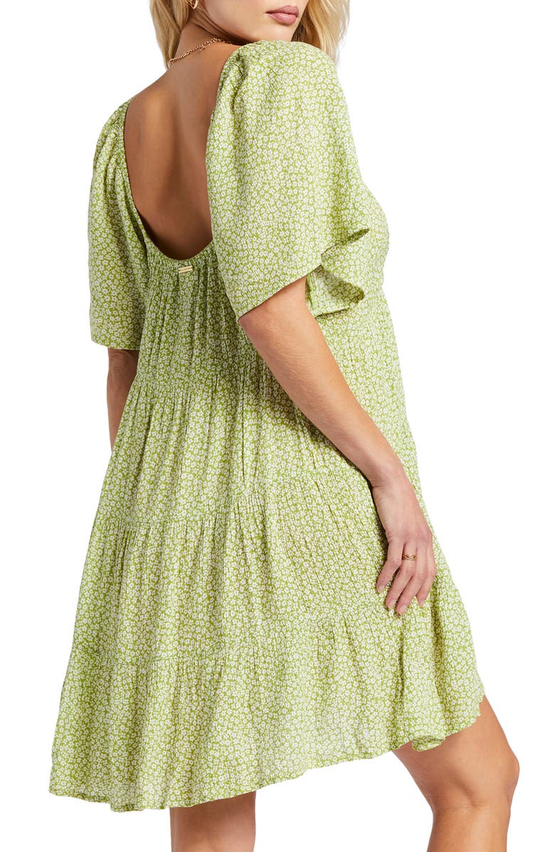 Billabong Take a Chance Floral Minidress, Alternate, color,