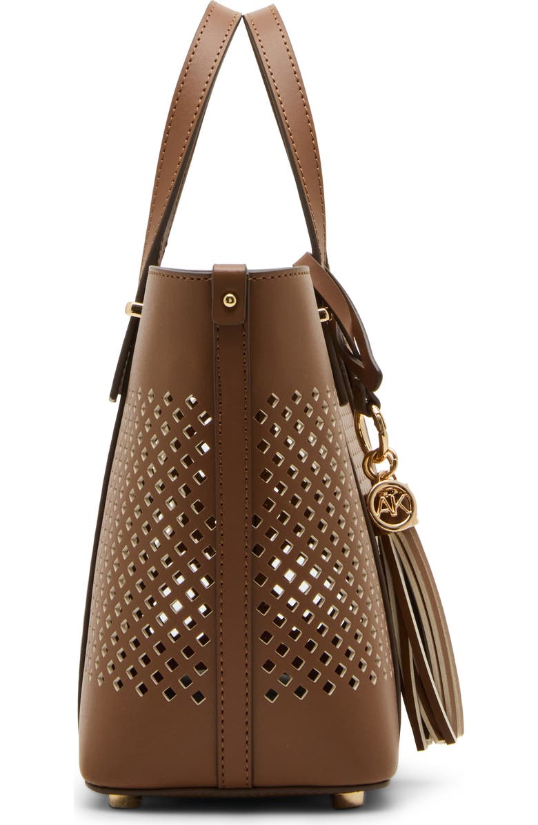 Anne Klein Mini Perforated Tote Bag, Alternate, color,