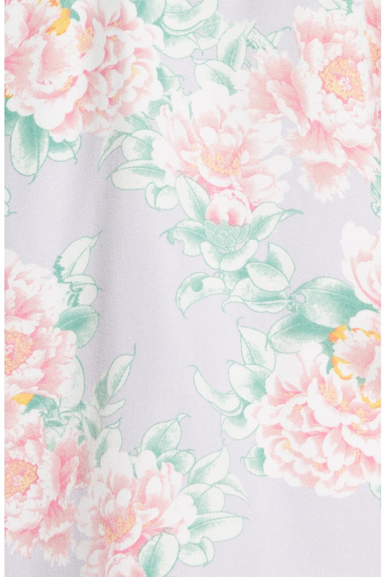 Ava Floral Cozy Pajamas, Alternate, color, LILAC