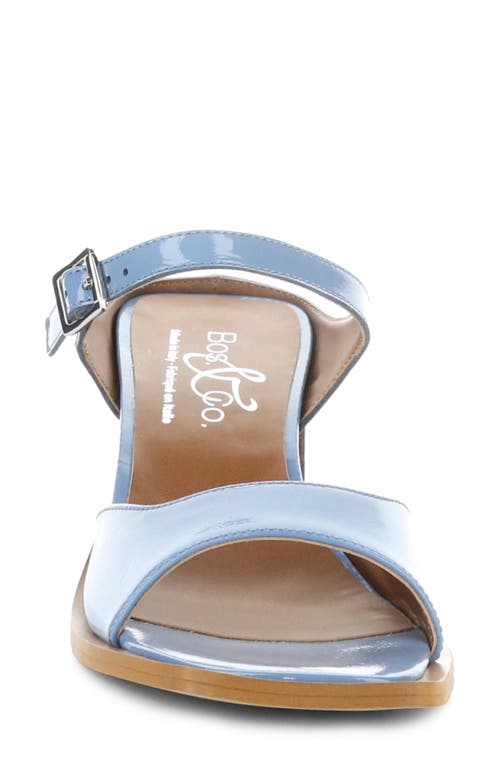 Bos. & Co. Braylen Slide Sandal In Sky