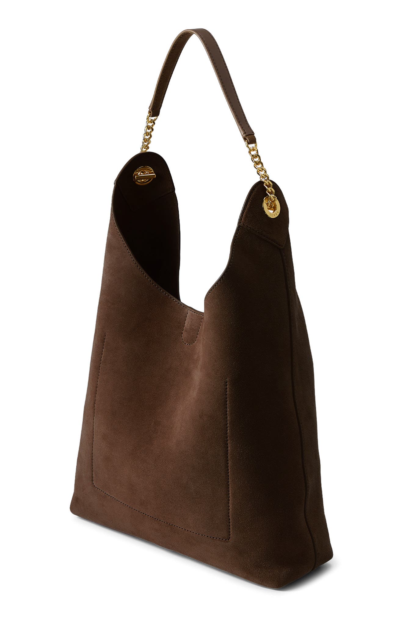 Jour Suede Hobo Bag, Alternate, color, ESPRESSO