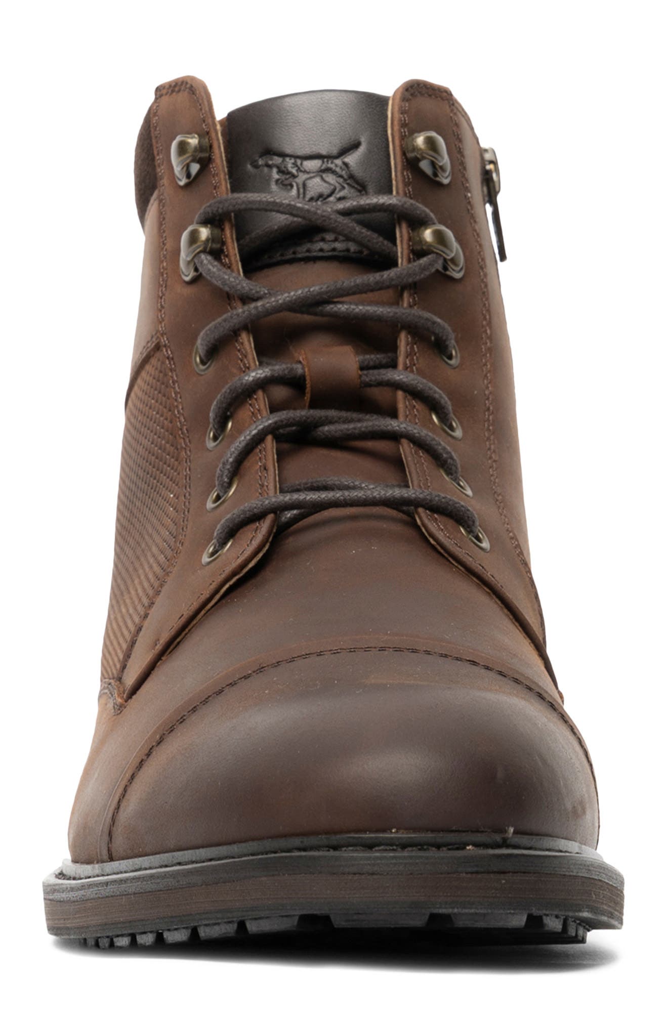 Durham Combat Boot, Alternate, color, REDWOOD
