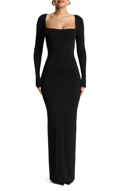 The Square Neck Maxi Dress