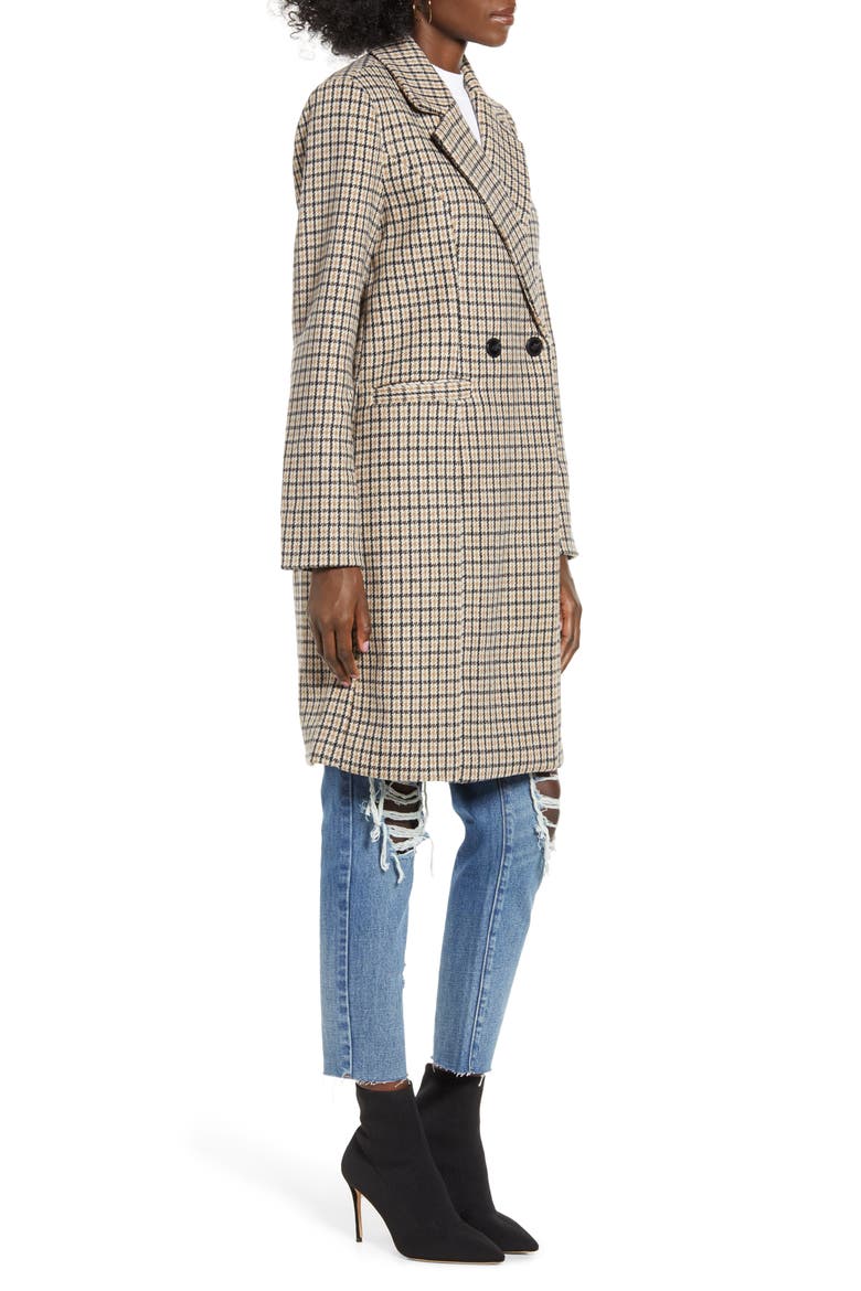 Rambla Check Jacket, Alternate, color, TOBACCO BROWN