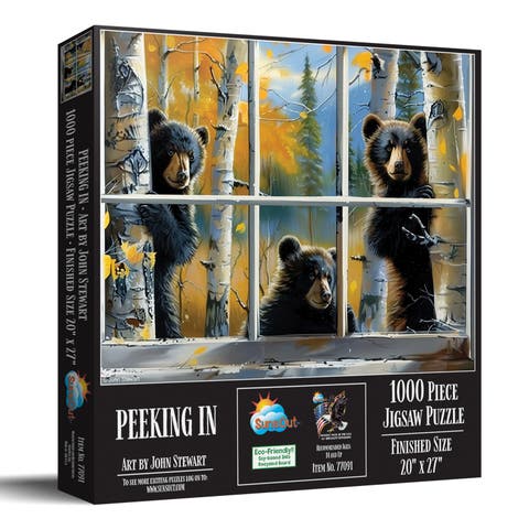 Peeking In 1000 piece Jigsaw Puzzle for Adults