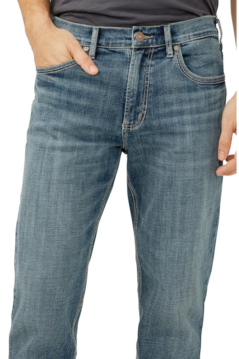 Zac Relaxed Fit Straight Leg Jeans, Alternate, color, SEQUOIA