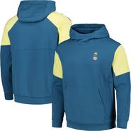 adidas Men's adidas Blue New York Red Bulls 2023 Player Travel Pullover Hoodie