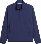 Peter Millar Dunes Water Resistant Half Zip Golf Pullover
