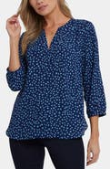NYDJ Pintuck Top