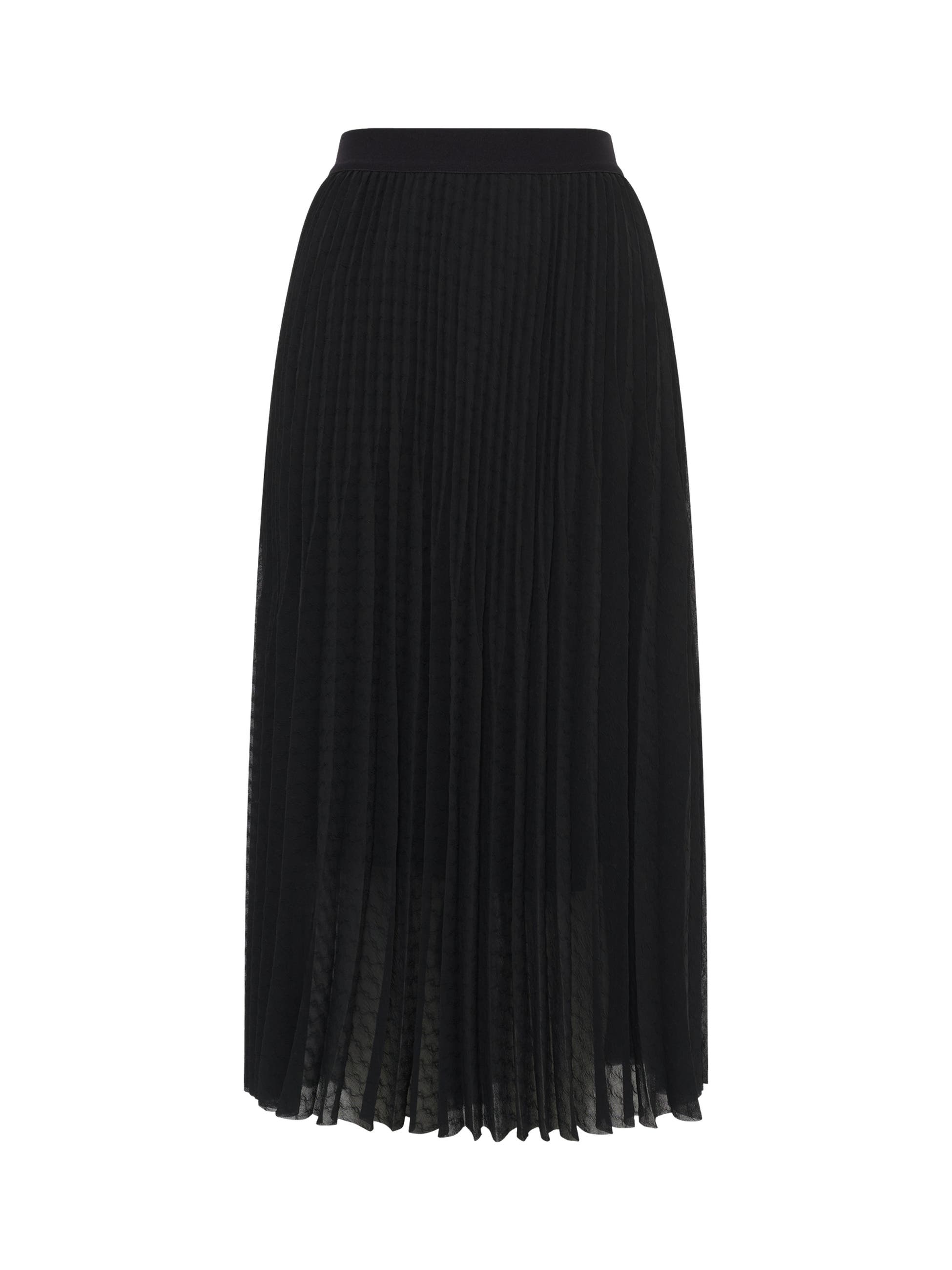 Bilal Jacquard Pleated Midi Skirt - image 2