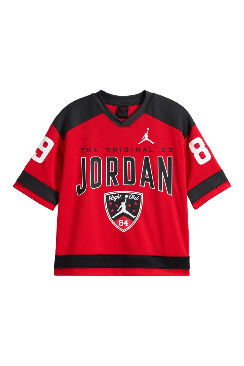 Kids' 123 Fast Break Mesh Jersey, Main, color, UNIVERSITY RED