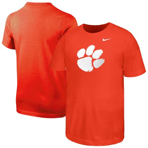 Youth Nike Orange Clemson Tigers Logo T-Shirt