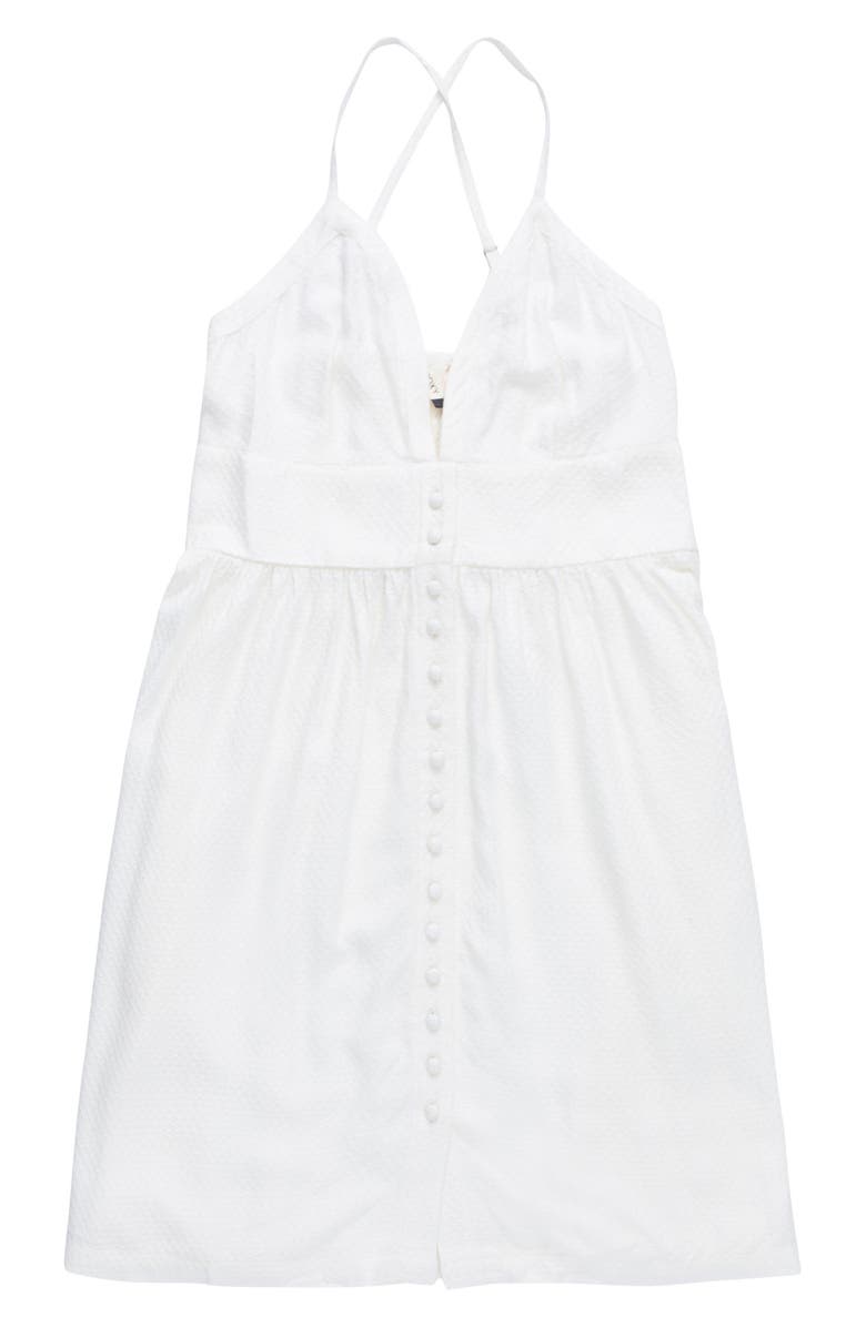 Roxy Golden Lights Textured Woven Sundress, Alternate, color,