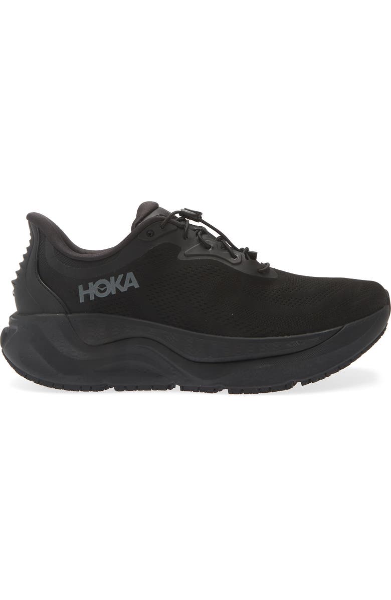 HOKA Arahi SR Sneaker, Alternate, color, Black / Black