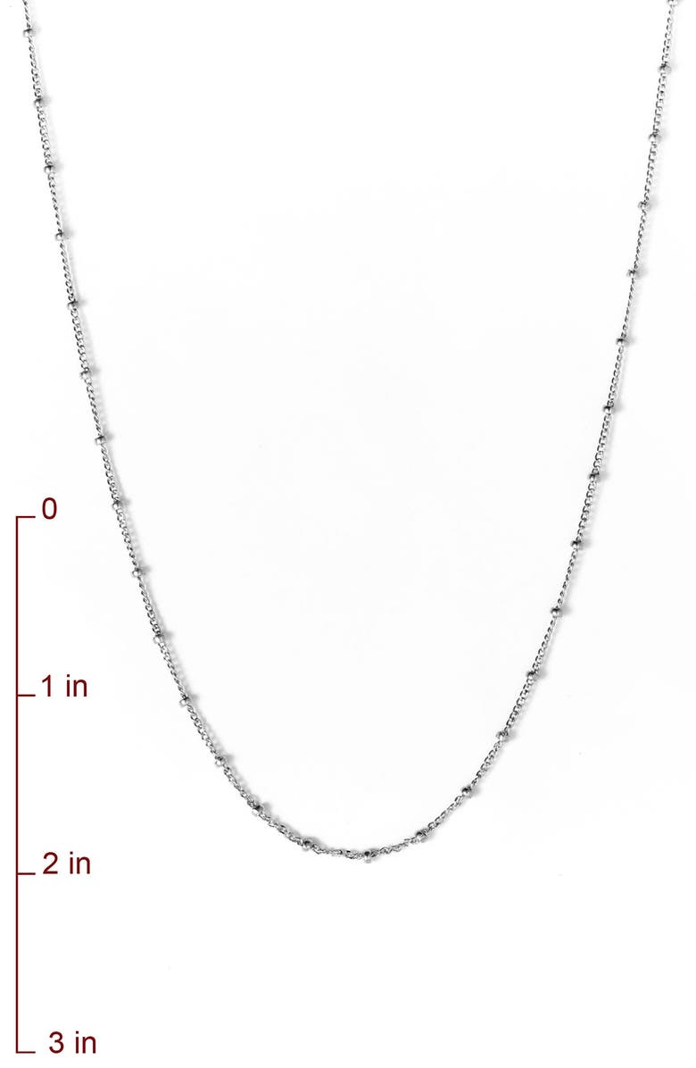 Dogeared '100 Good Wishes' Long Station Necklace, Alternate, color,