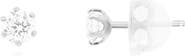 The Lovery Fine Jewelry Round Diamond Stud Earrings