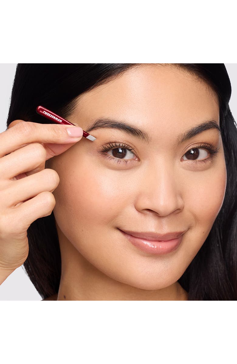 TWEEZERMAN Vintage Rose Micro Mini Tweezer Set, Alternate, color, Vintage Rose