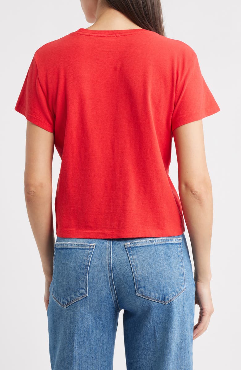 Re/Done I Am What I Am Graphic T-Shirt, Alternate, color, Roja