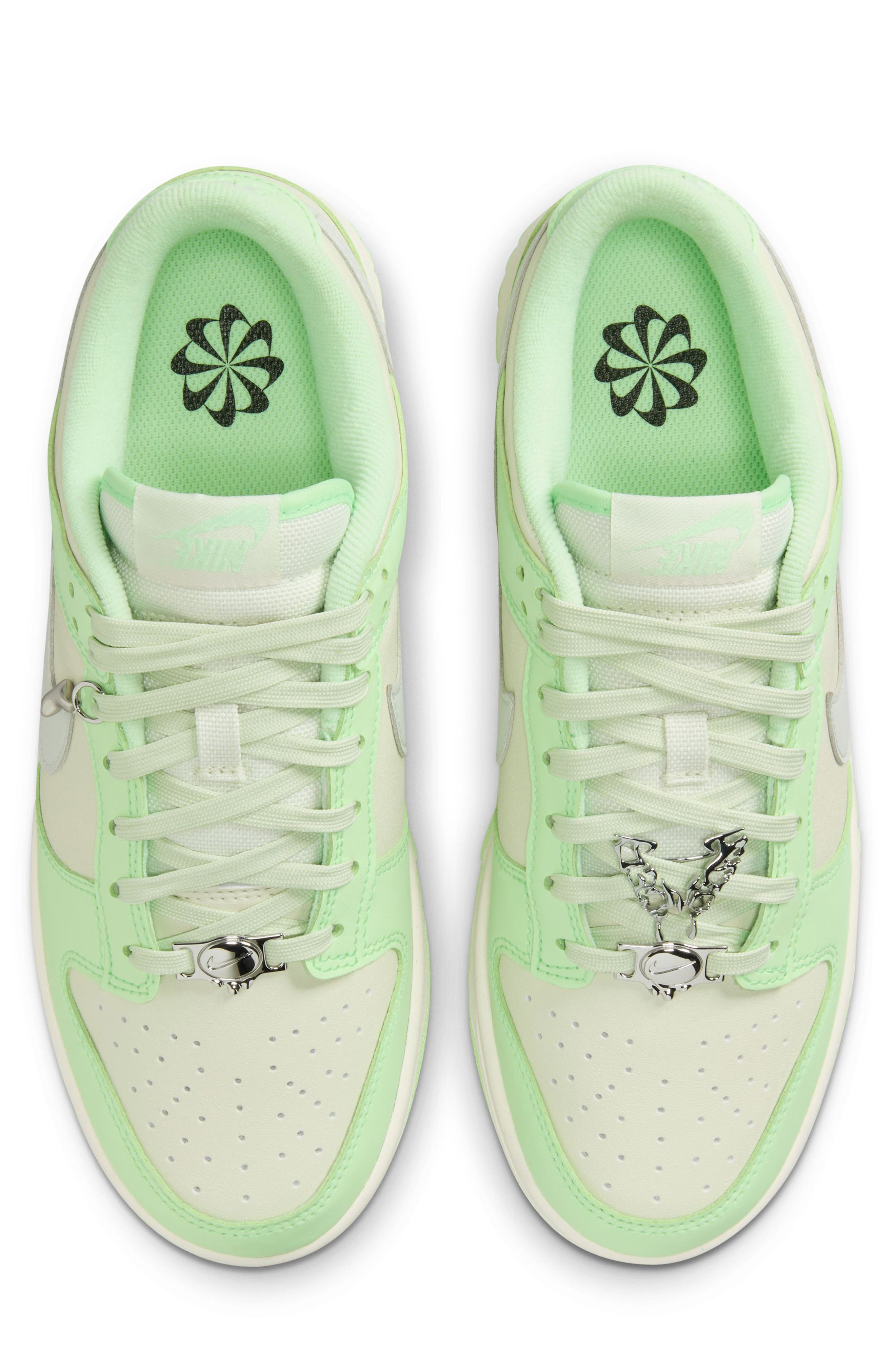 Dunk Low Next Nature Sea Glass Basketball Sneaker, Alternate, color, SEA GLASS/ SILVER/ VAPOR GREEN