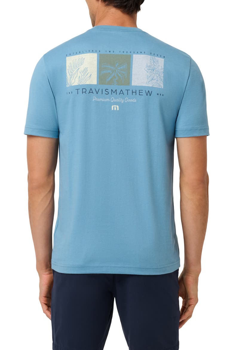 Mermaid Sighting Cotton Graphic T-Shirt, Alternate, color, BLUE HEAVEN