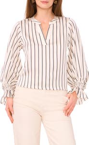 Vince Camuto Ruffle Cuff Top