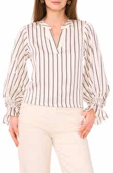 Vince Camuto Ruffle Cuff Top