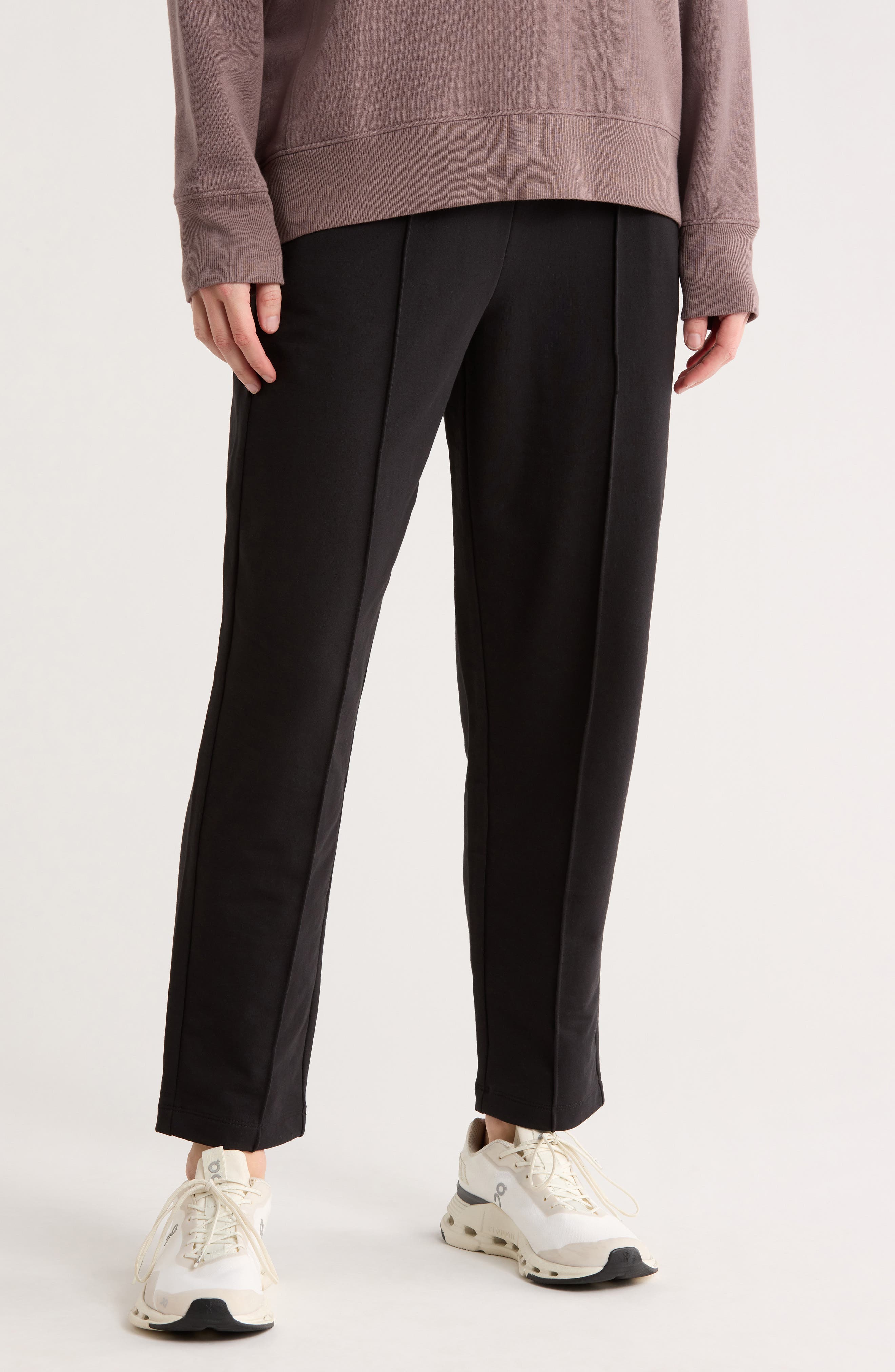 Z by Zella Relay Pintucked French Terry Pants