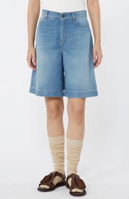 Weekend Max Mara Dozono Denim Shorts