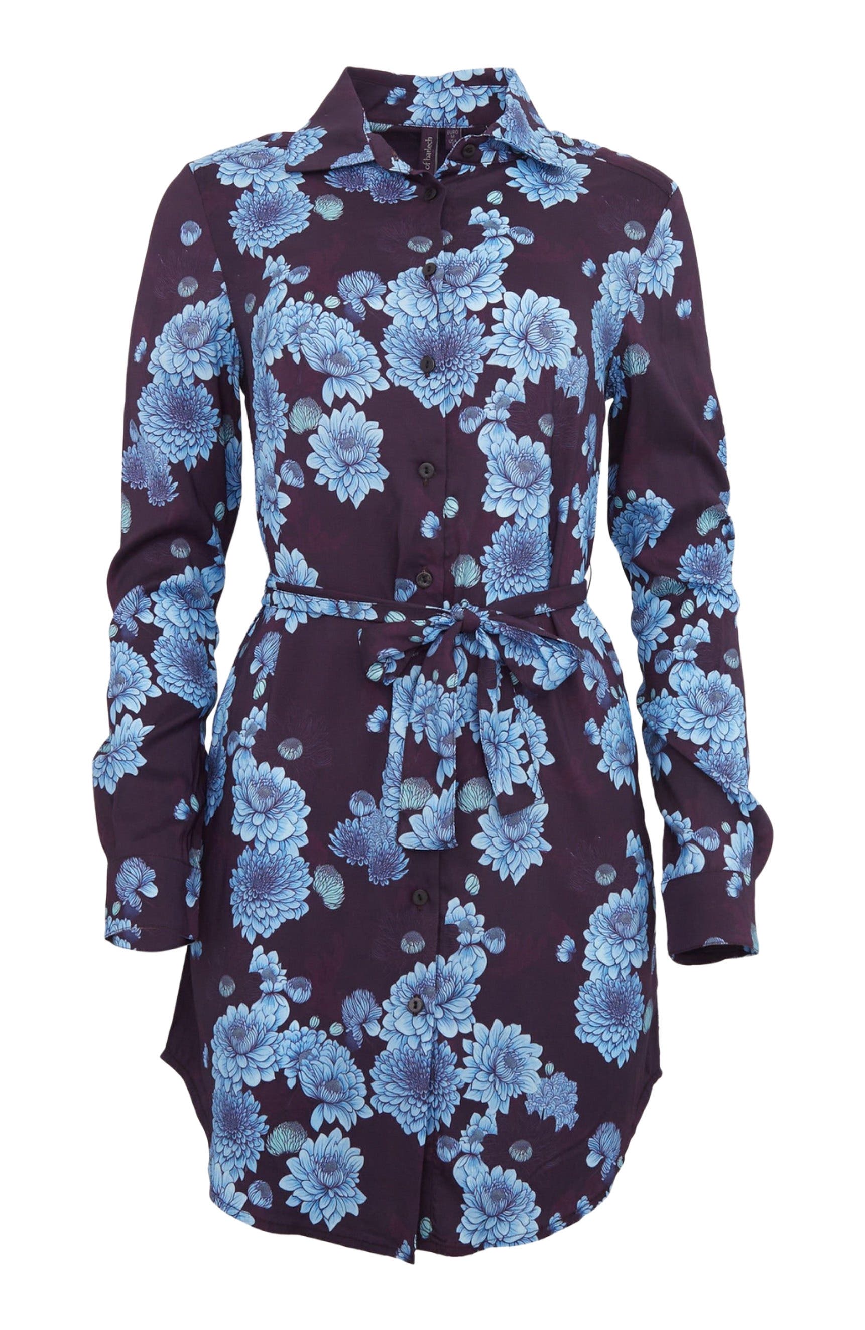 Serious Floral Plum