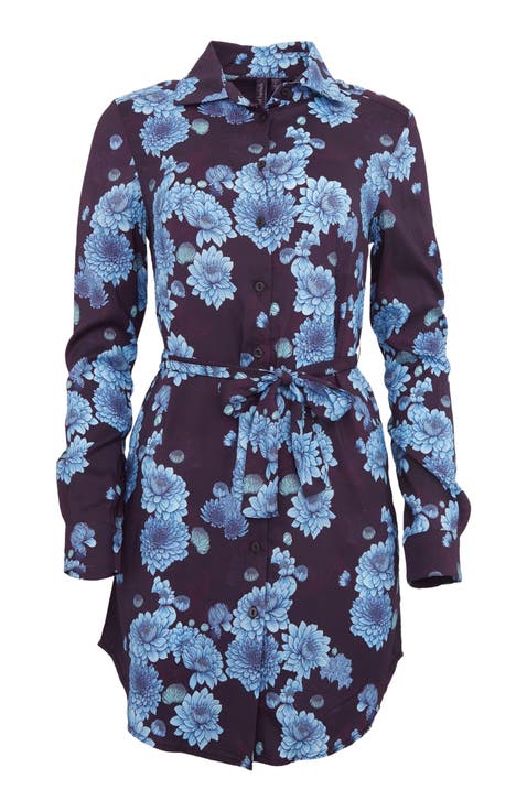 Dorethy Stretch Viscose Shirt Dress