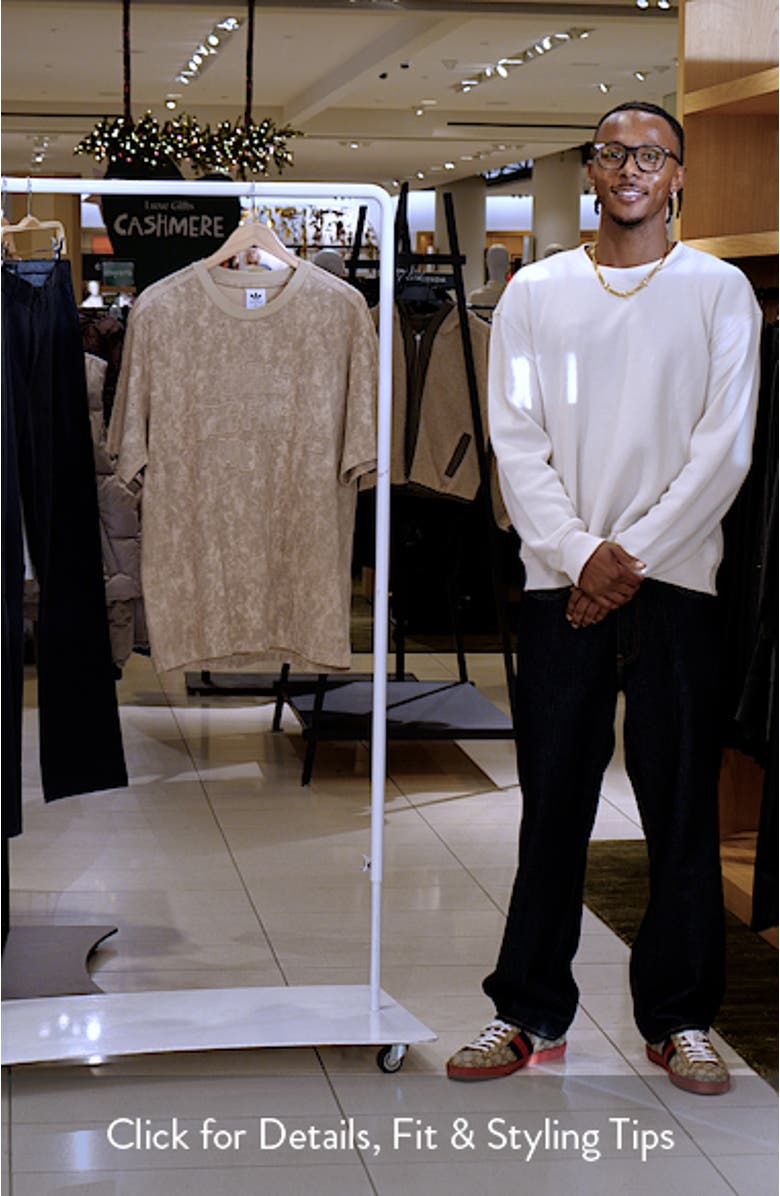 Gender Inclusive ADI006 Distressed Embroidered Logo T-Shirt, sales video thumbnail