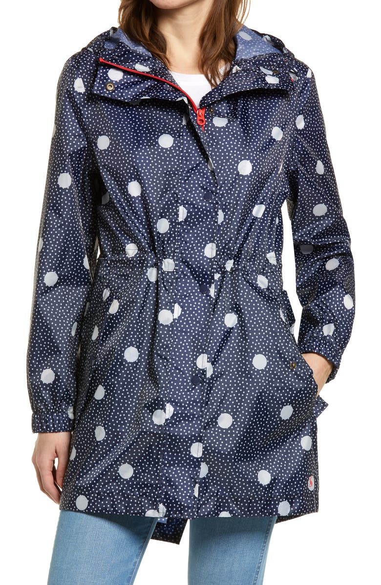 Joules Golightly Print Raincoat, Alternate, color, 