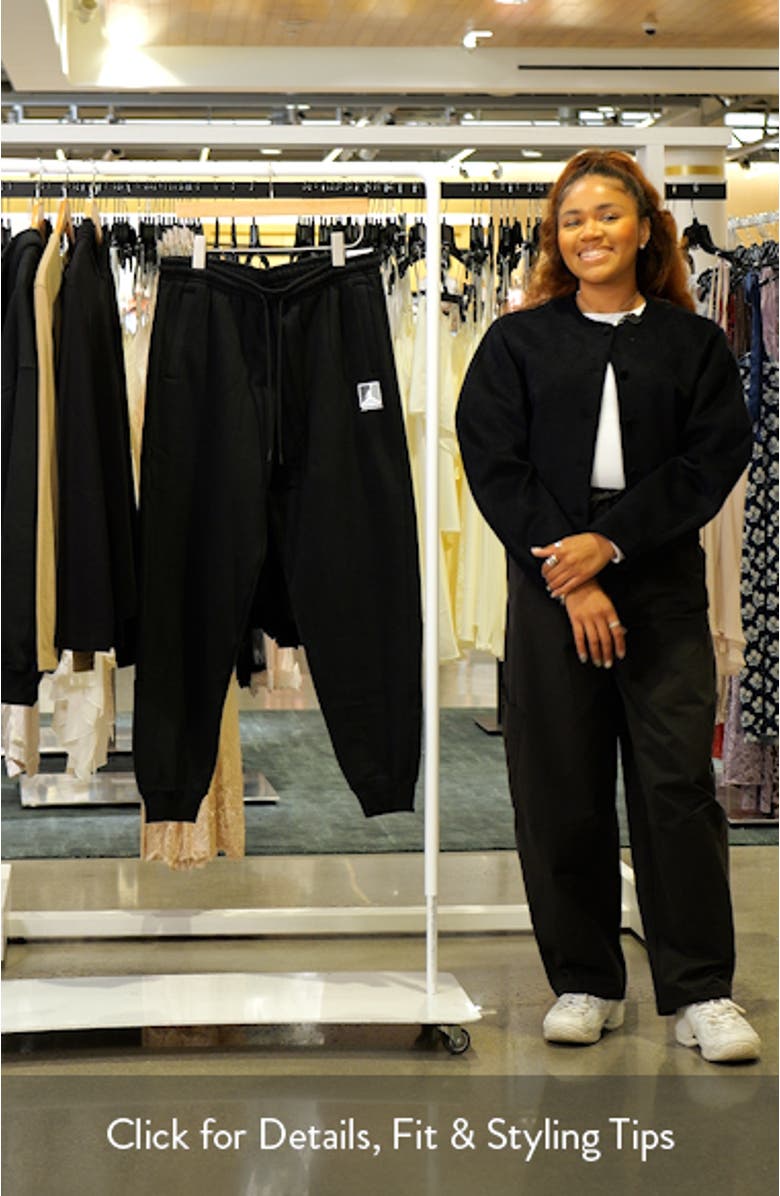 Graphic Print Brooklyn Fleece Sweatpants, sales video thumbnail