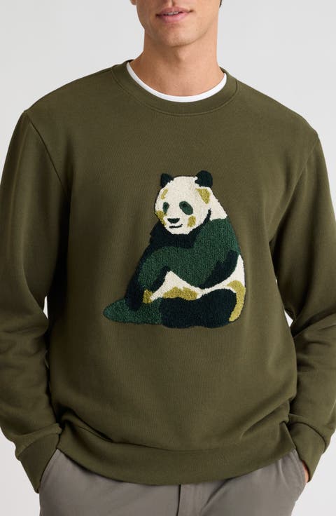 Critters Appliqué Compact Fleece Sweatshirt