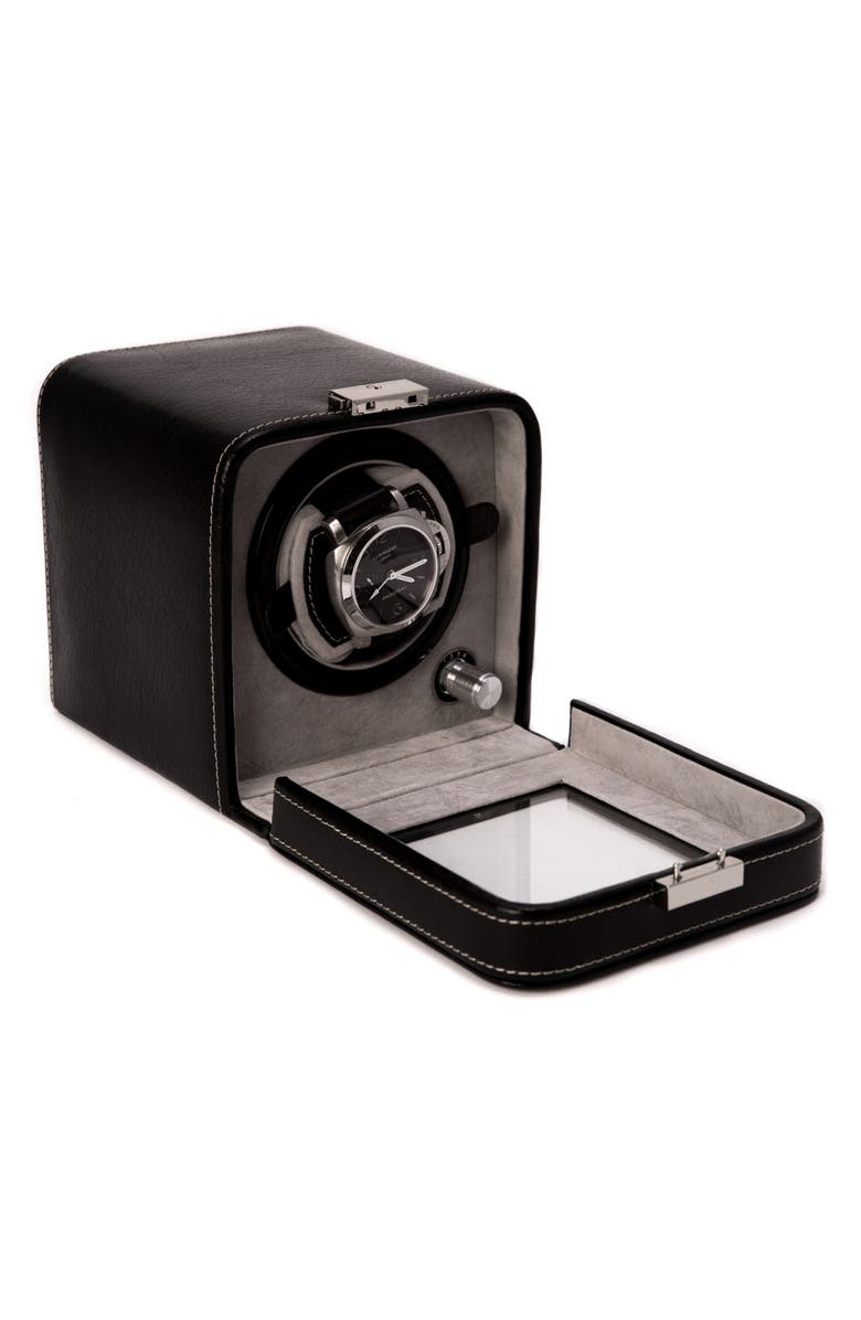 Bey-Berk Leather Single Watch Winder, Alternate, color,