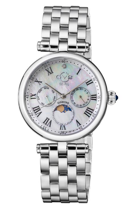 Florence Diamond Bracelet Watch, 36mm