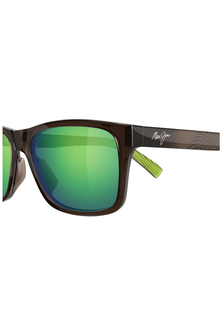 MJ0345S 55mm Polarized Square Sunglasses, Alternate, color, GREY