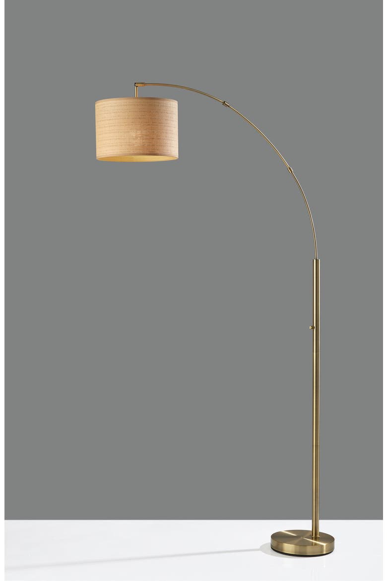 Bowery Arc Lamp, Alternate, color, ANTIQUE BRASS