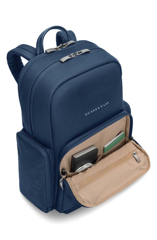 Briggs & Riley Rhapsody Medium Backpack In Navy