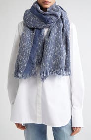TOTEME Bouclé Fringe Scarf