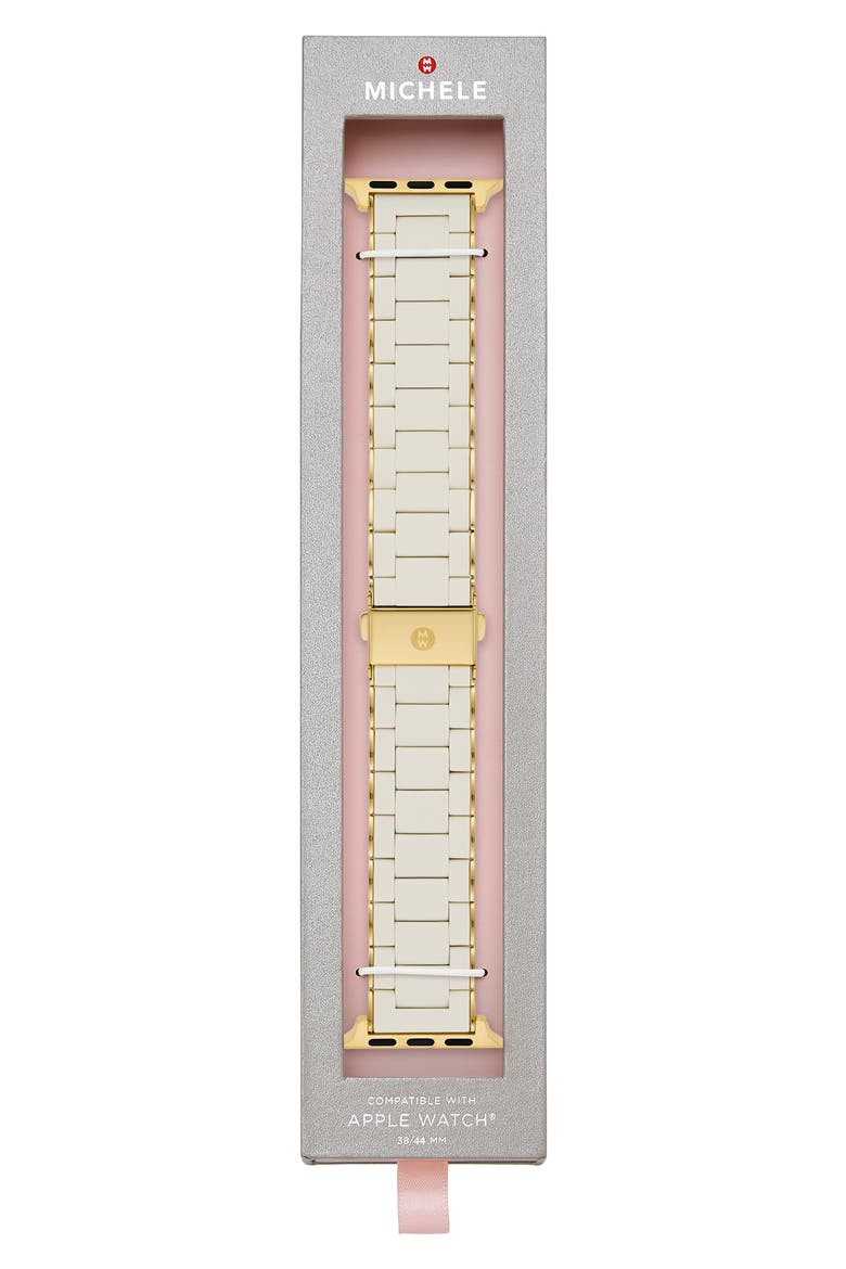 Silicone 20mm Apple Watch® Watchband, Alternate, color, BEIGE