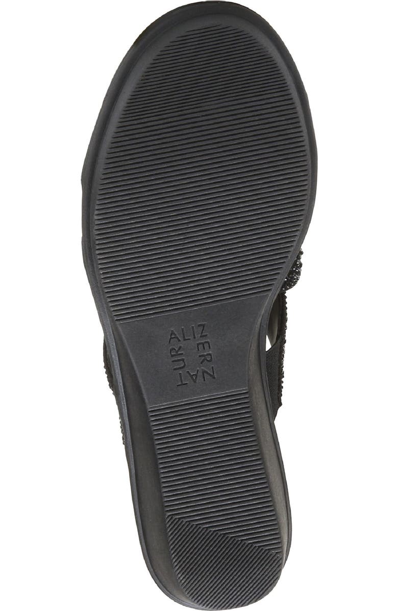 Naturalizer Rowena Platform Wedge Slide Sandal, Alternate, color,