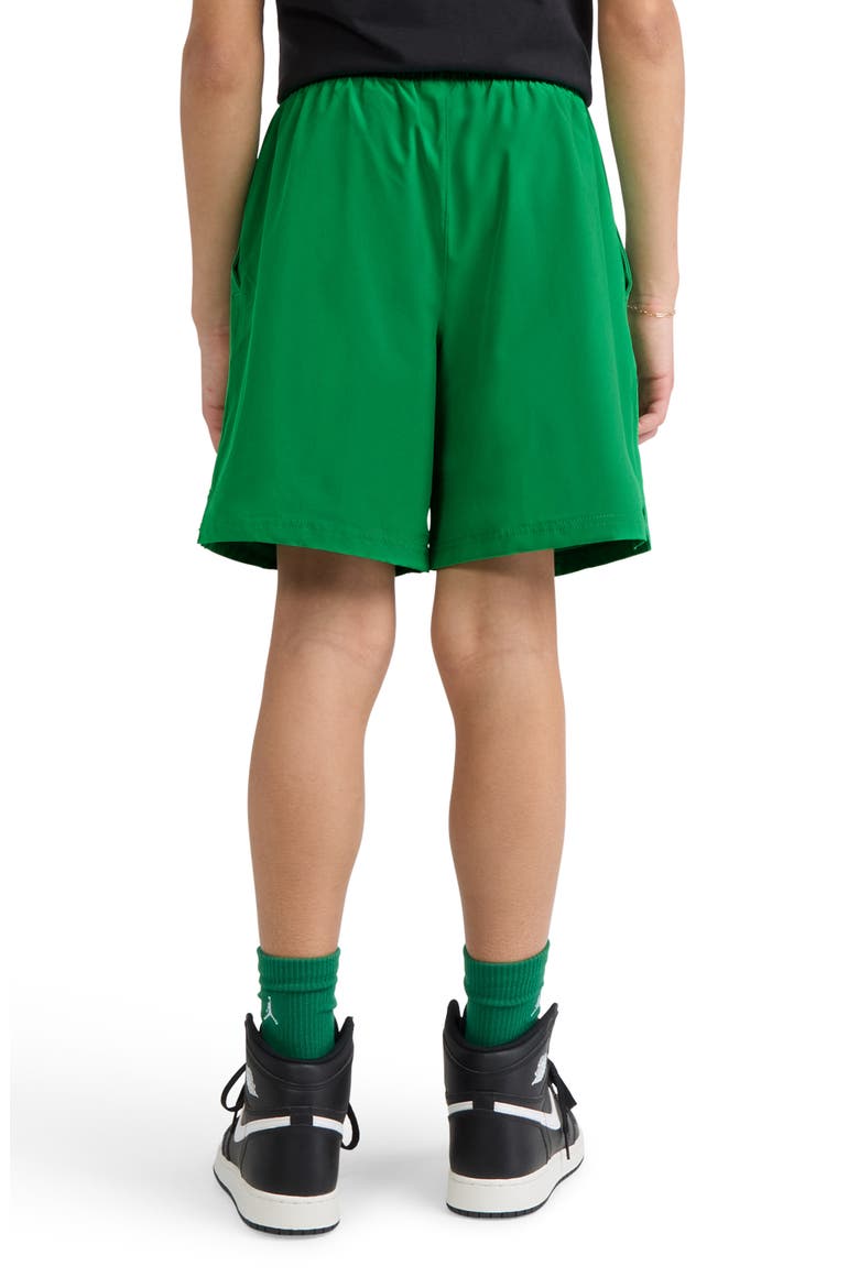 Kids' Jumpman Brooklyn Shorts, Alternate, color, LUCKY GREEN