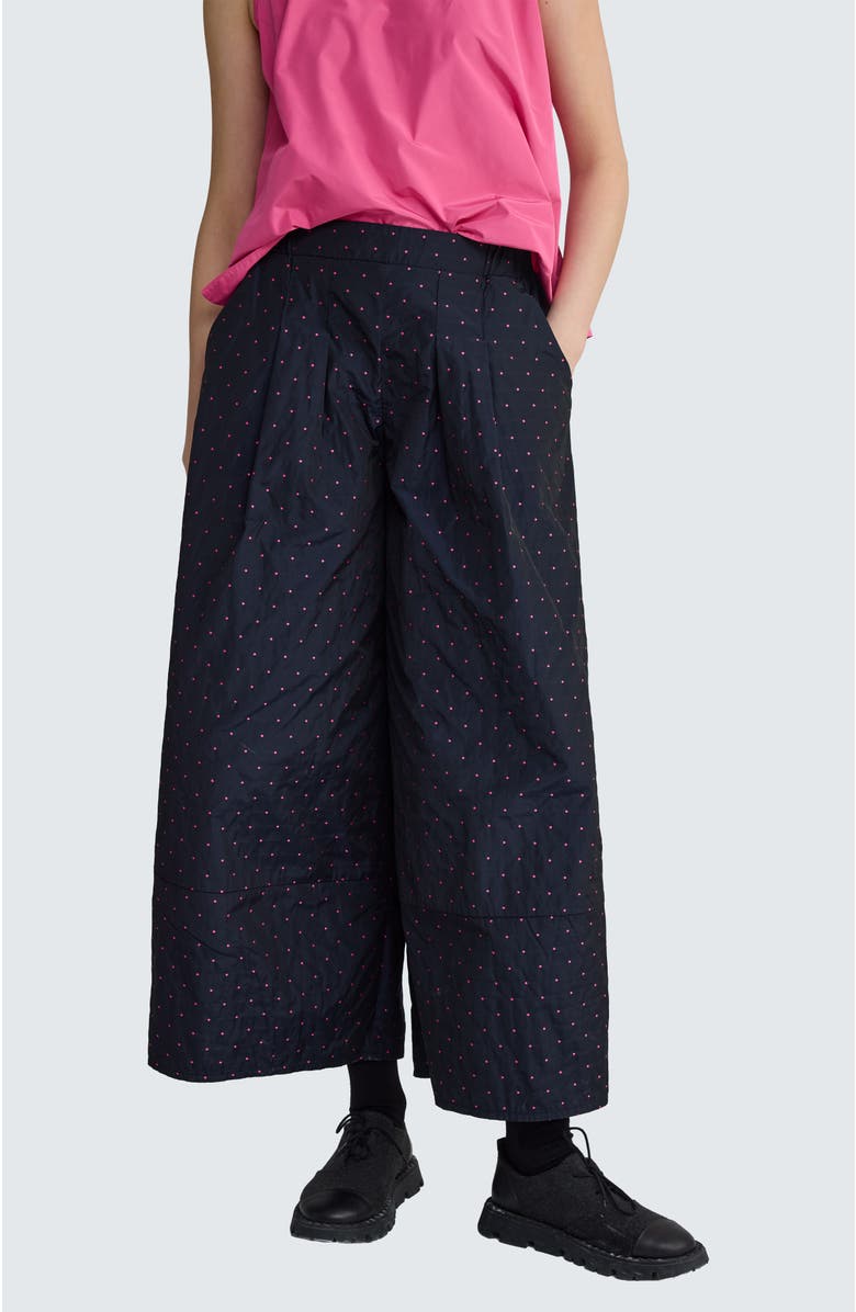 LUUKAA Nova Wide-Leg Pants, Main, color, Navy