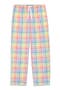 selected Ivory Rainbow Plaid