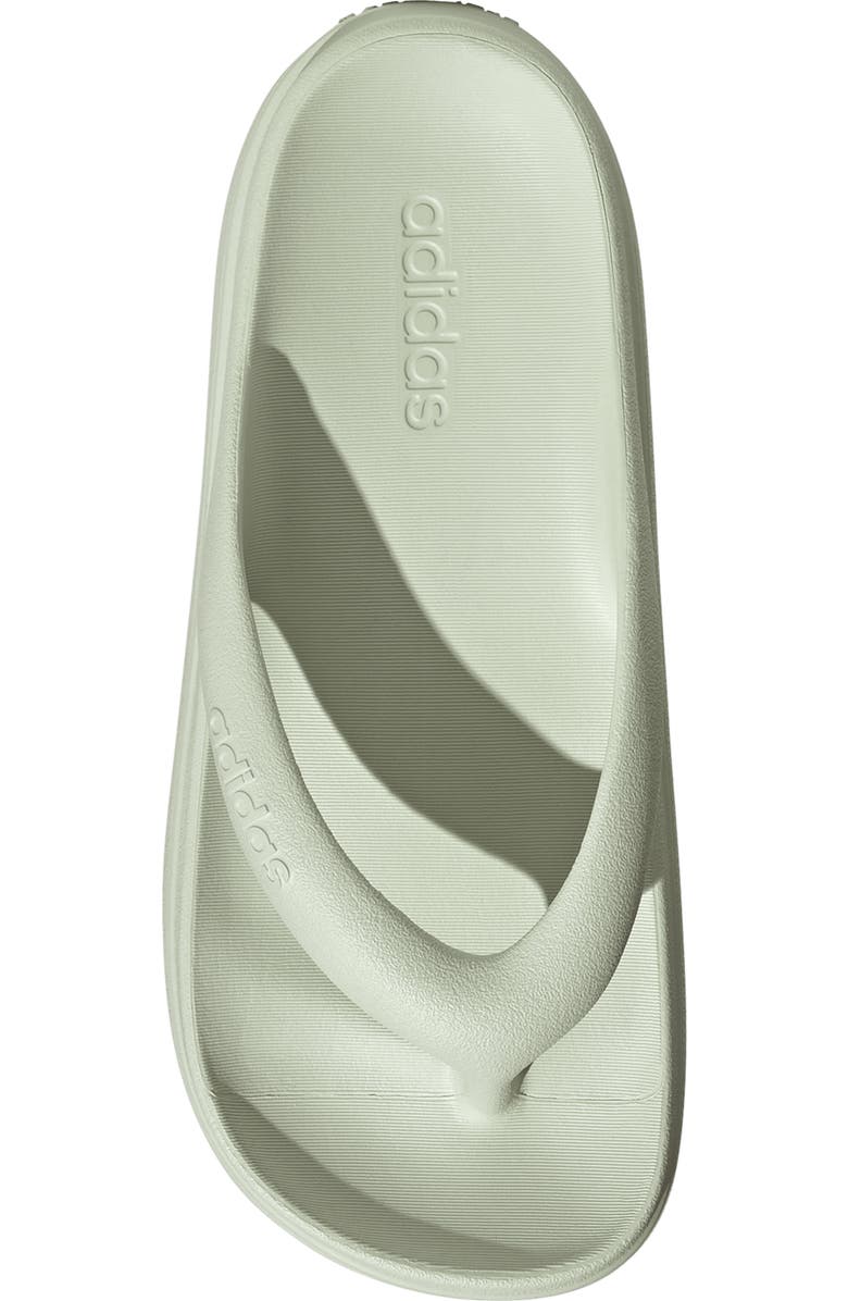 adidas Adilette Lumia Flip Flop, Alternate, color, Linen Green/ Green/ Green