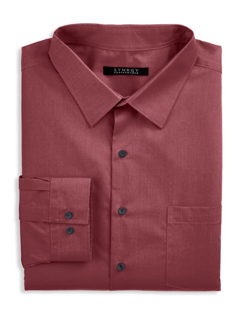 mens big and tall burgundy dress shirt Men's & Shirts 4%Spandex Model is 511 material: silk Plus Size Back Hollow-Out Size:40 Short Jacket